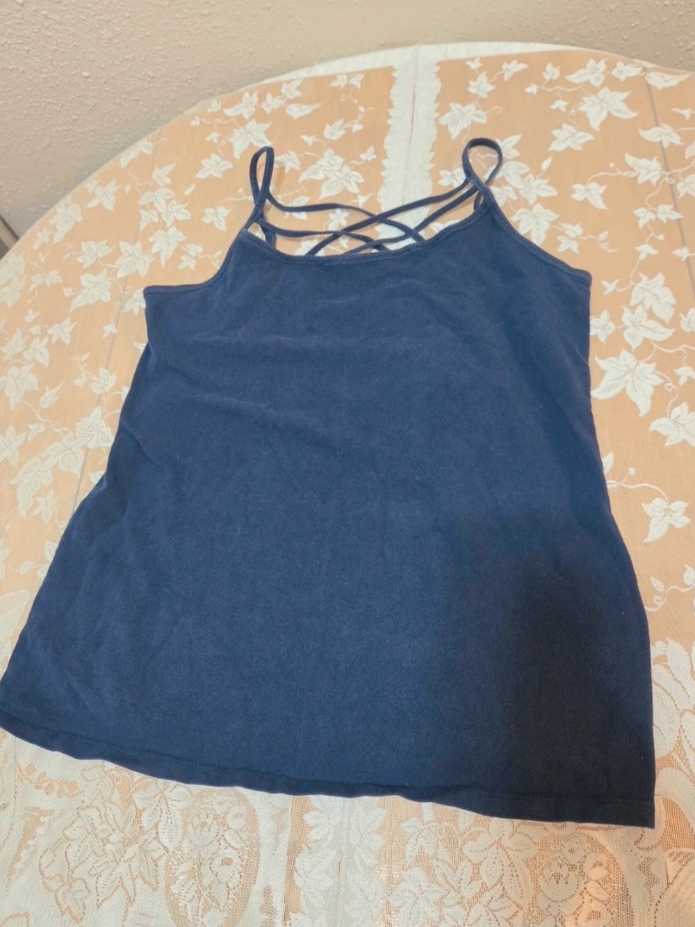 torrid Navy Strappy Camisole